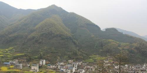 休宁县岭脚村